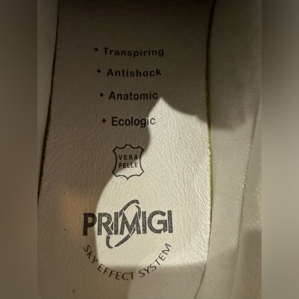 PRIMIGI Star⭐️ Girls Light Blue Suede Italian Leather Lace up Sneakers -Size 33 - Picture 11 of 15